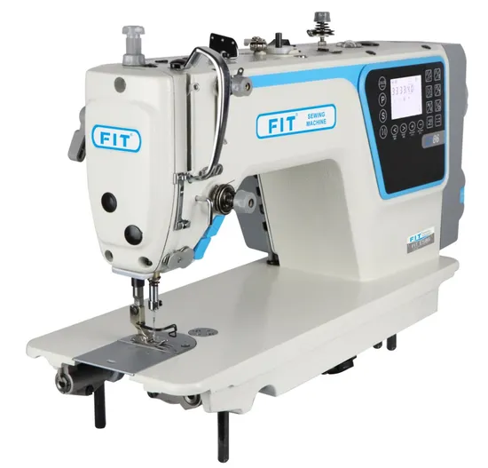Automatic Step Motor Flatbed Straight Lockstitch Indutrial Sewing Machine Fit-Es86