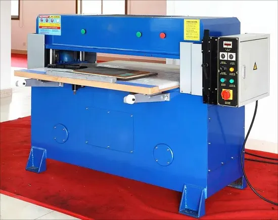 30ton Precise Hydraulic Press Four Column Plane Cloth Sponge Die Cutting Machine