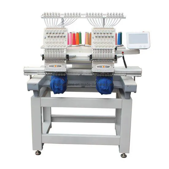 Double Head Computerized Multi Function Cap T-Shirt Garment Embroidery Machine