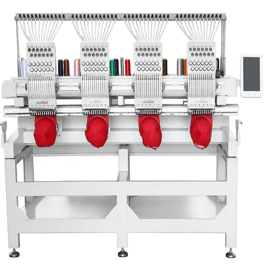 Four Head Embroidery Machine Computerized and Power-Function