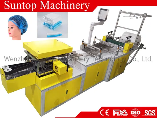 Automatic Ultrasonic Surgical Medical Bouffant Cap Making Machine China Factory Customized