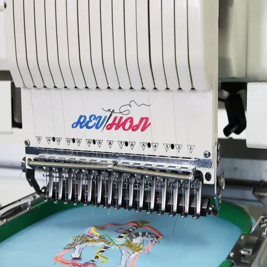 Versatile Single Head Embroidery Machine for Home Use