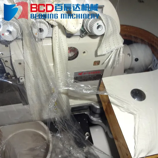 Certified Industrial Automatic Mattress Overlock Sewing Machine
