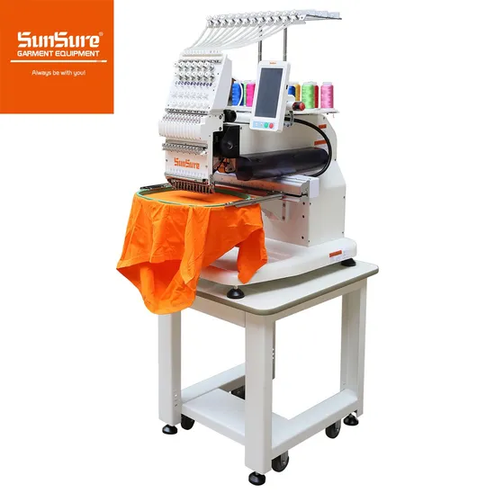 China Single Head Embroidery Machine