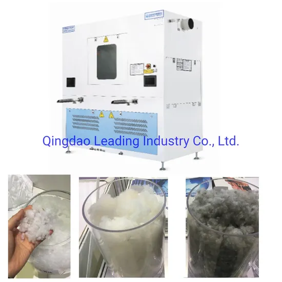 High Intelligent Computer Control Feather Cotton Down Filling Machine