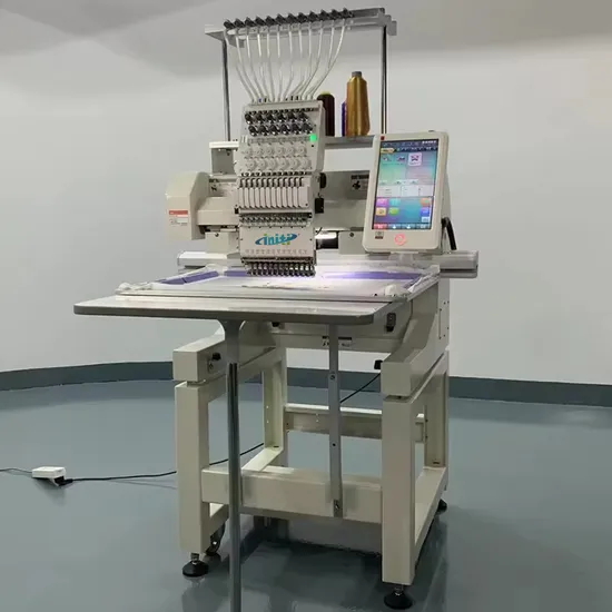 Single Head Computerized Embroidery Machine for Sale
