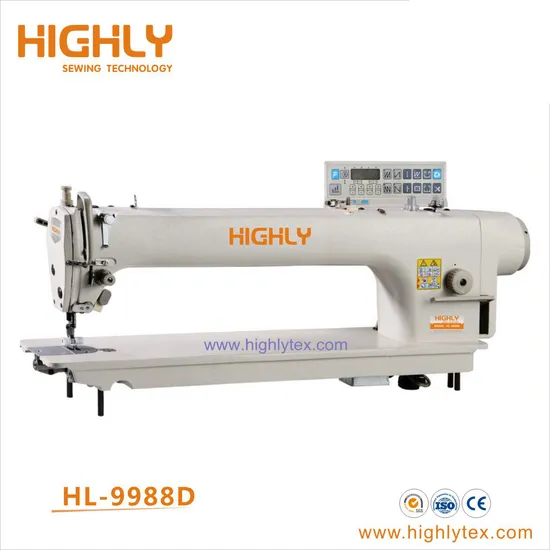 Computerized Direct Drive Long Arm Single Needle Lockstitch Sewing Machine