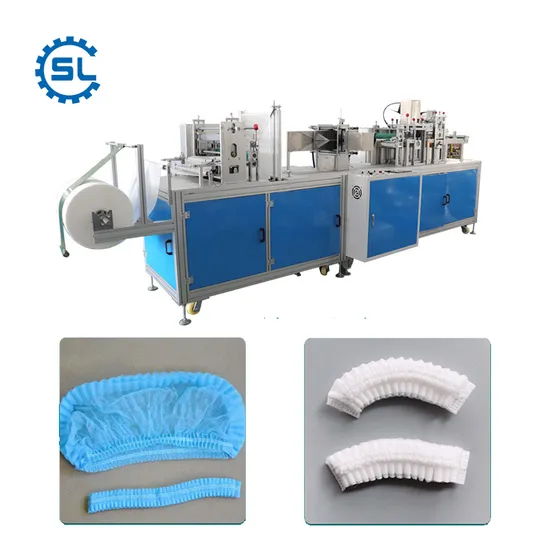 Full Automatic Multi-Types Disposable Doctor Hairnet Mesh Surgical Cap Making Machine