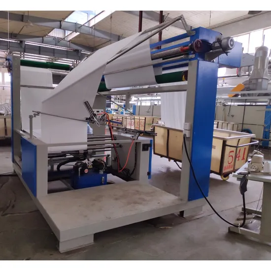 High-Quality Double Width Textile Cloth Folding Machine Factory