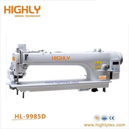 85cm Long Arm Computerized Single Needle Lockstitch Sewing Machine with Roller