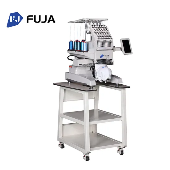 Fuja Single-Head High-Speed Multi-Needle Shirt Custom Embroidery Machine