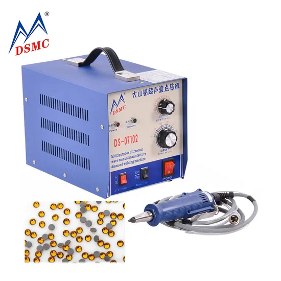 Ultrasonic Rhinestone Fixing Machine Manual Hot Fix Rhinestone Setting Machine