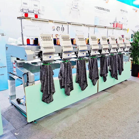 Yonthin Tajima 8 Head Flat Embroidery Machine for Ready Garment and Cap Industrial Brother Má Quina Cheap Prices Sale