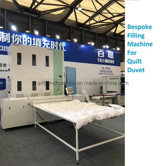 Fully Automatic Down Filling Machine with CE Certificate for Quilt
