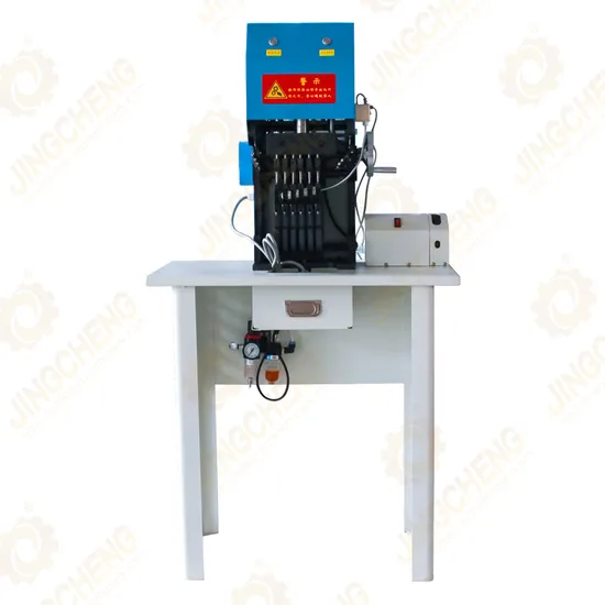 Six Holes at a Time Shoe Upper Leather Punching Machine Hot Sale