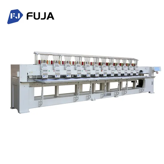 Precision Twelve Heads Digital Computerized Sewing Embroidery Machine for Clothes Hats