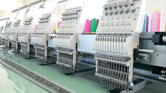 Tubular Embroidery Machine 6 Heads