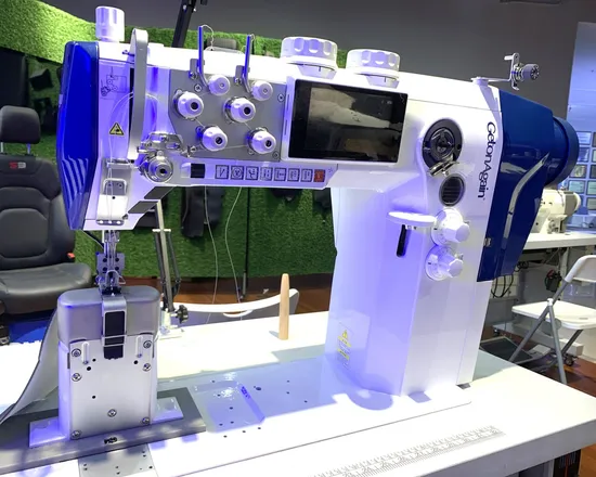 V10SE-130711 Digital single needle compound feed car seats heavy duty sewing machine