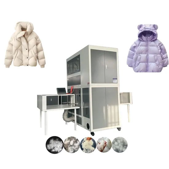 Flow Type Down Jacket Filling Machine Feather Filling Machine