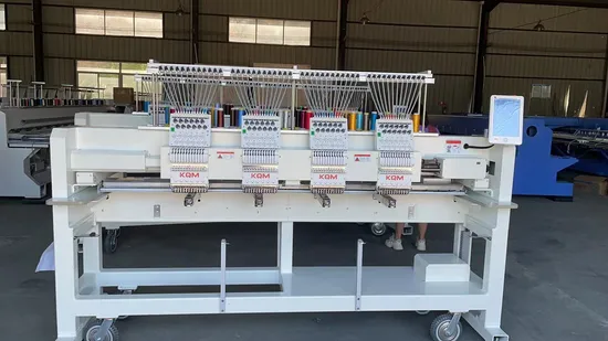 Computerized Kqm Factory Embroidery Machine Free Embroidery Designs Brother Type with Good Embroidery Machine Price