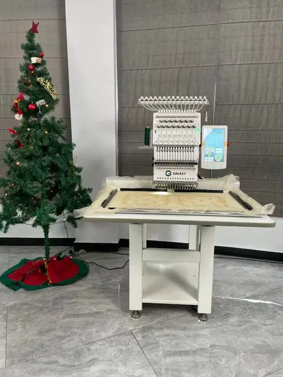 High Speed Galaxy Single Head Embroidery Machine with Brother Software