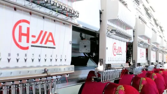 High Speed Cap/T-Shirt/Tubular/Garment Embroidery Machine 6 Heads 12 Needles