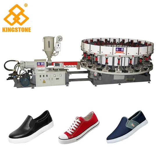 Automatic One Colour DIP Canvas Shoe Making Machine