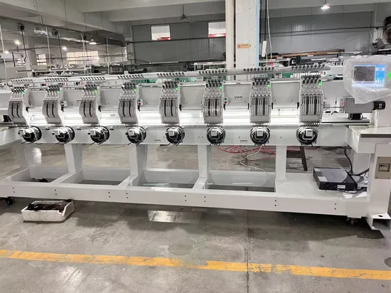 Cheap Sale Industrial Ksa Digital 8head Uniform Garments Embroidery Machine