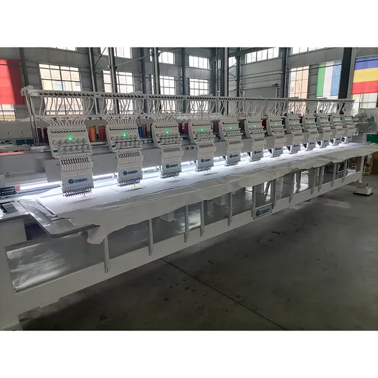 Automatic 12 Head 12 Needles Twin Siqvance Machine Garment Hat T-Shirt Embroidery Brother Invocid Ez Frames Machine Embroidery