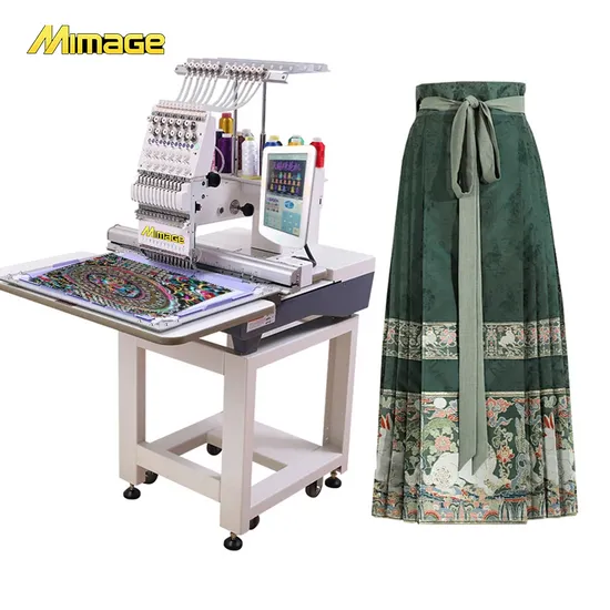 Locor Embroidery Machine Computerized Industrial Embroidery Machine T Shirt Embroidery Machine