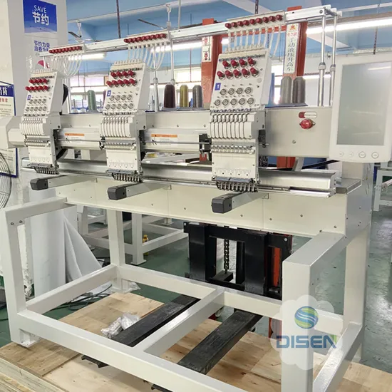 Dsieng High Quality 3 Head Computerized 15 12 Colors Automatic Embroidery Machine with Prices