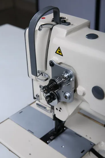 HY-4420/BOB Double needle flat bed unison feed sofa leather heavy duty industrial sewing machine
