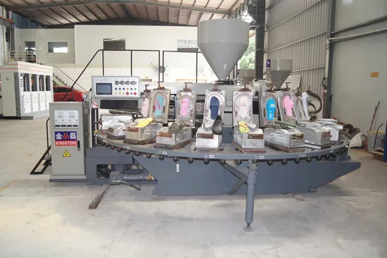 Automatic Rotary Pcu Slipper Injection Moulding Machine