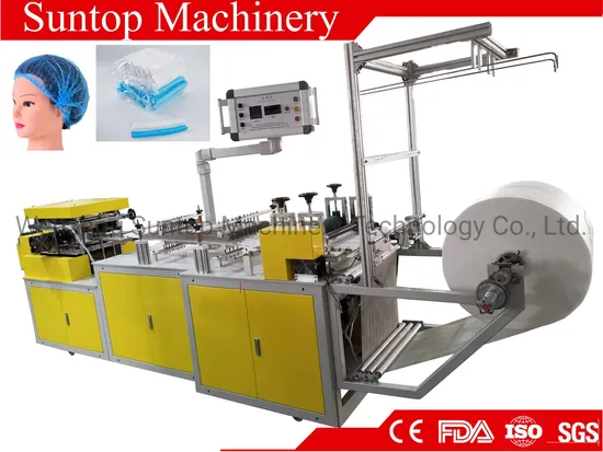 Bouffant Disposable Ultrasonic Non Woven Shower Surgical Mop Mushroom Nurse Plastic Cap Making Machine Hat Making Machine