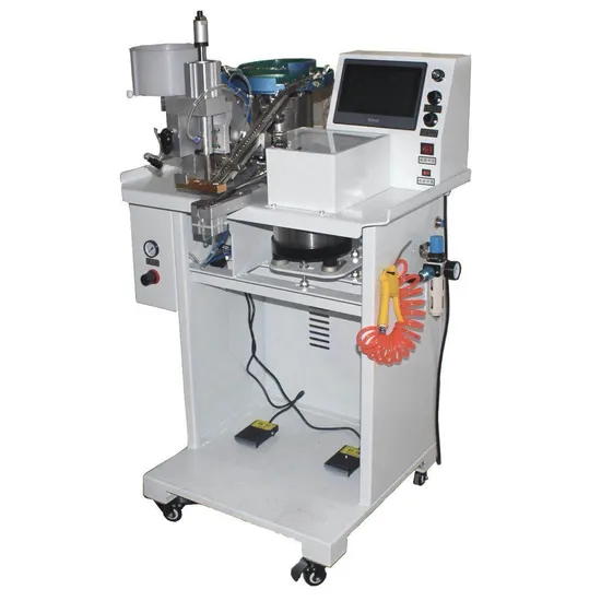 Automatic Pearl and Nail Riveting Machine Pearl Bead Setting String Machine for Shoes, Bags