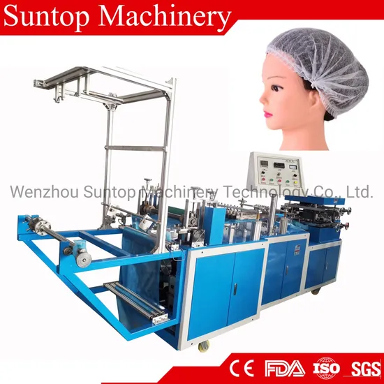 Non-Woven Plastic Shower Cap Making Machine with Fast Speed