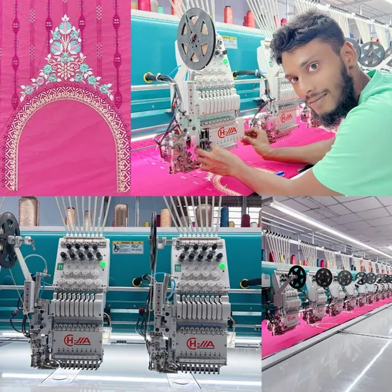 1500rpm CH-Jia Super High Speed Embroidery Machine