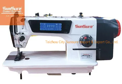 Computerized Super High Speed Direct Drive Lockstitch Sewing Machine with Touch Screen
