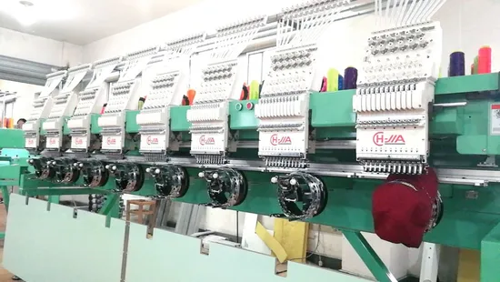 5 Years Warranty 8 Heads Tubular Embroidery Machine