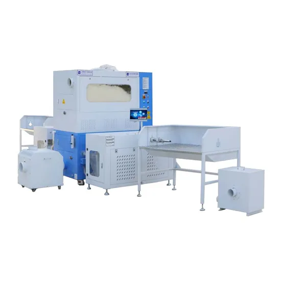 FUDA Space saving Automatic 6-Weighing Synthetic Down Padding Machine with 1 Nozzle