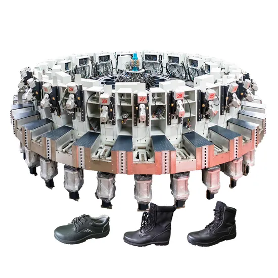Original Factory Intelligent 30 Station PU/TPU Injection Machine Same Design as Desma Shoe Machine for Shoe Manufacturing