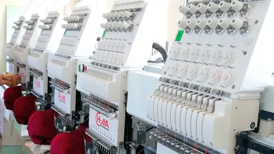 6 Heads Computerized Embroidery Machine