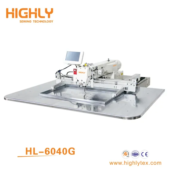 Large Size 6040 Programable Pattern Sewing Machine for Seat Cover Cushion Shoes Upper Airbag