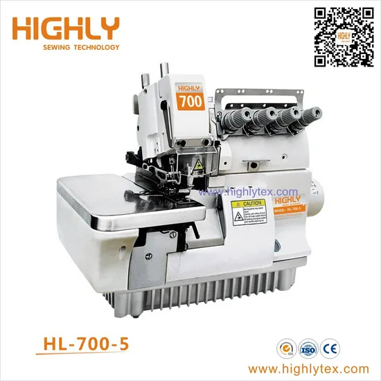 Hl-700-5/5h Pegasus Type High Speed Overlock Sewing Machine
