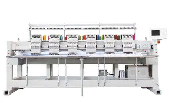 Qhm High Speed 6 Heads Computerized Embroidery Machine High Speed Cap-Type Embroidery Machine