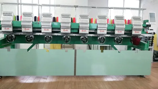 M&aacute; Quina De Bordar Plana De 8 Cabezas Y 12 Agujas