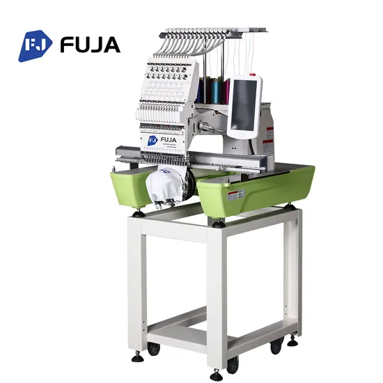 One Head Embroidery Machine Price for Hat T-Shirt Flat Embroidery