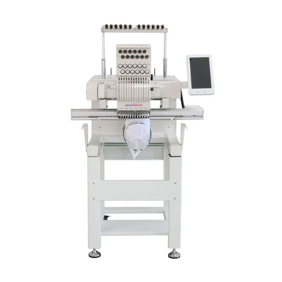 China Computer Single Head 9/12 Needles Cap Embroidery Machinery Price