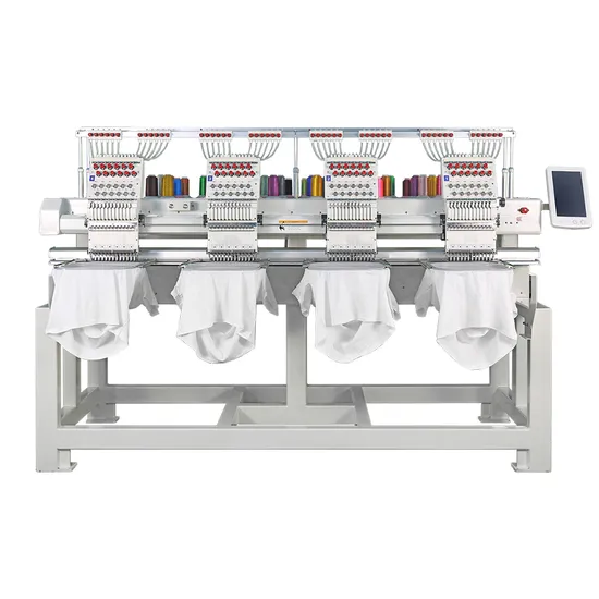 4 Head 5star Logo Name Computerized Embroidery Machines Cap T-Shirt Computer Embroidery Machine Prize in Bangladesh