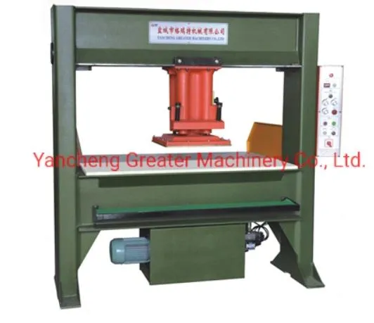 Hydraulic Head Traveling Die Rubber Sole Band Leather Cutting Machine